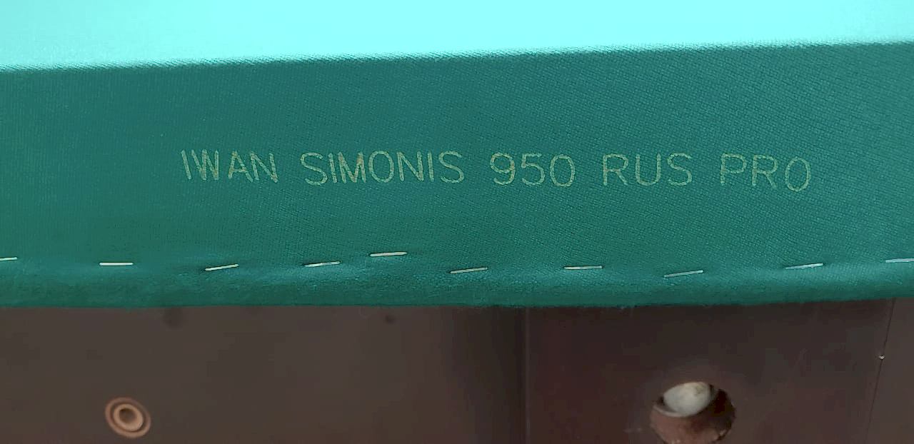Сукно Ivan Simonis 950 RUS PRO - официальное сукно Чемпионата Мира